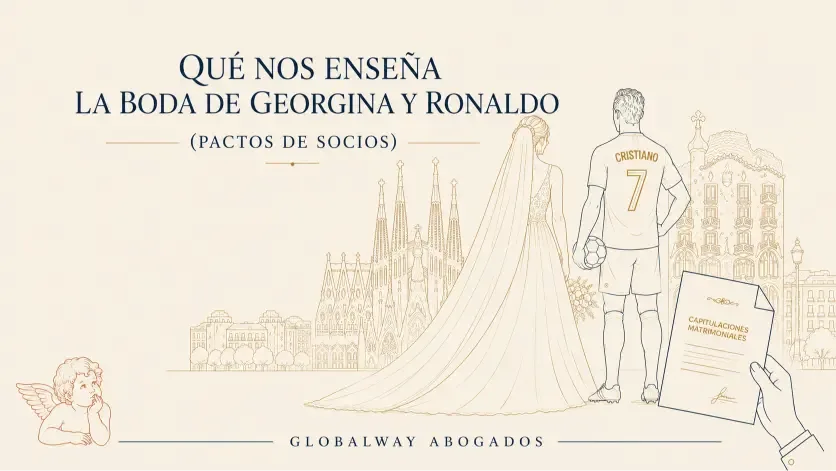 La boda de Cristiano Ronaldo y Georgina Rodríguez: lo que enseña sobre el pacto de socios