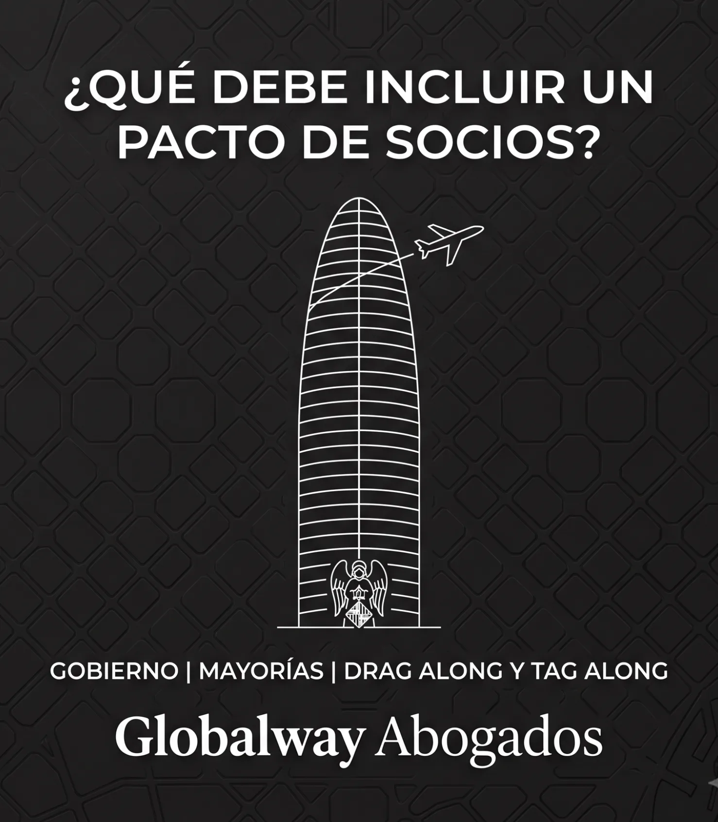 Dos socios estrechándose la mano en la oficina de su abogado, después de haber cerrado un pacto, win-win