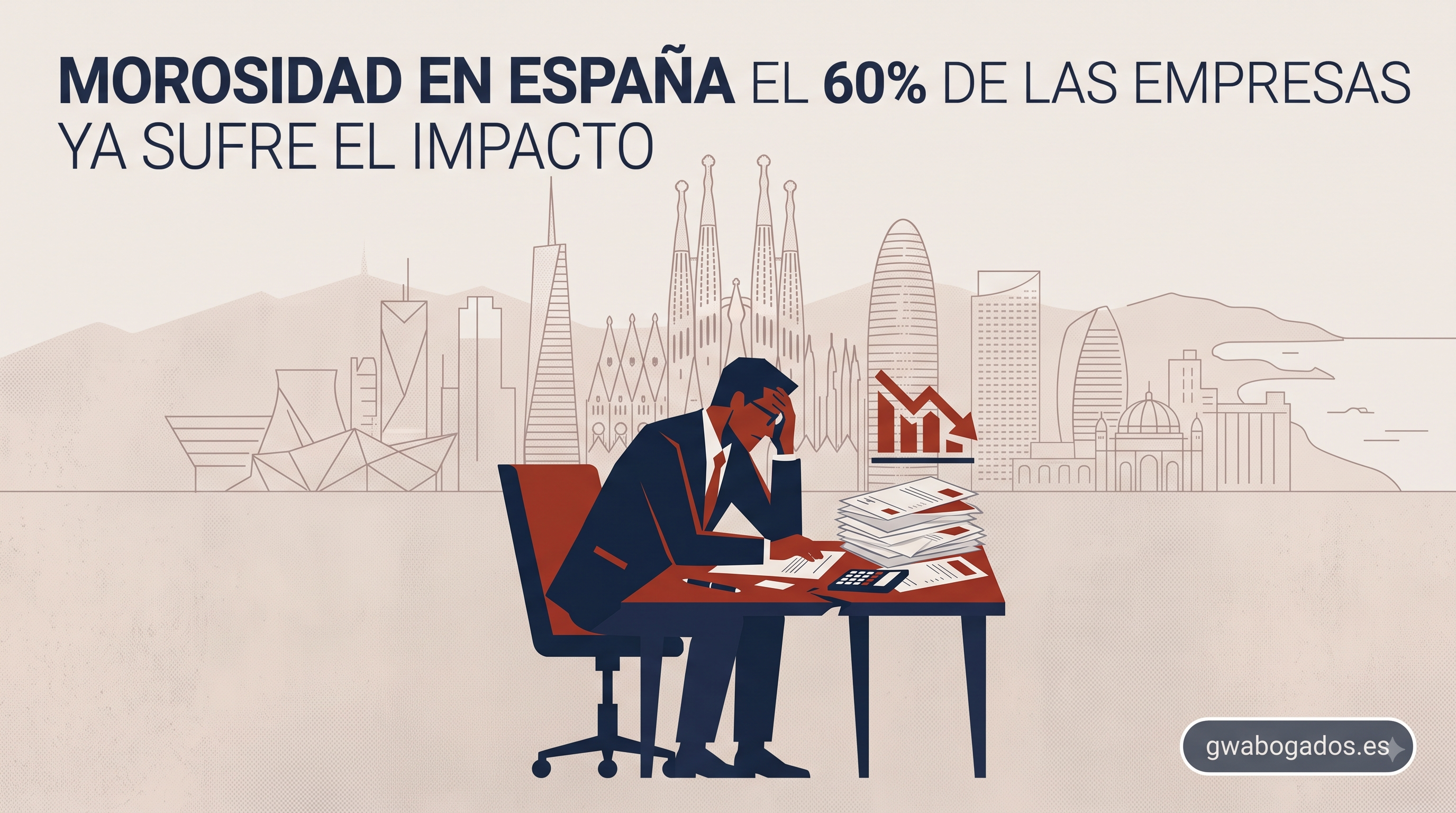 El 60% de las empresas españolas ya nota el impacto de la morosidad en sus resultados