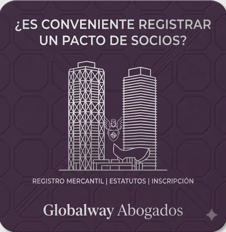 PACTOS DE SOCIOS E INSCRIPCIÓN EN EL REGISTRO MERCANTIL INSCRIPCIÓN PACTOS DE SOCIOS