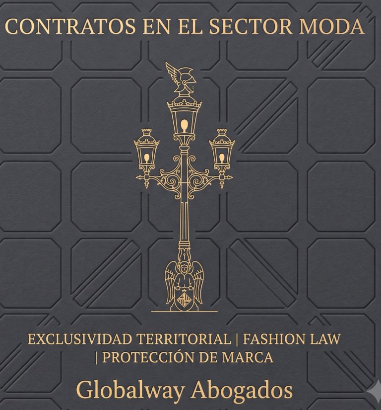 Empresas moda: especialidades contratos agencia y distribución Icono dorado del Passeig de Gràcia, tarjeta de contratos de agencia y distribución en el sector moda de Globalway Abogados