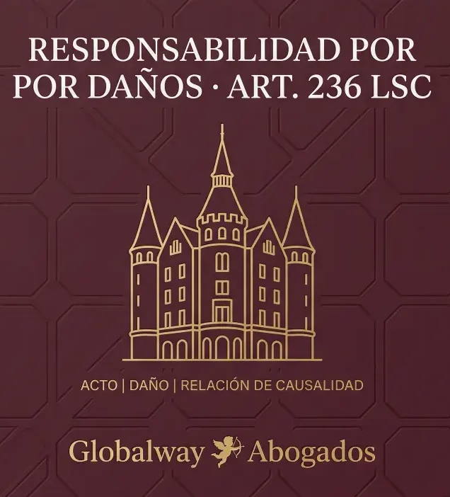 Responsabilidad administrador por deudas generadas dolosamente Icono dorado del Palau Güell, tarjeta de responsabilidad por daños art. 236 LSC de Globalway Abogados