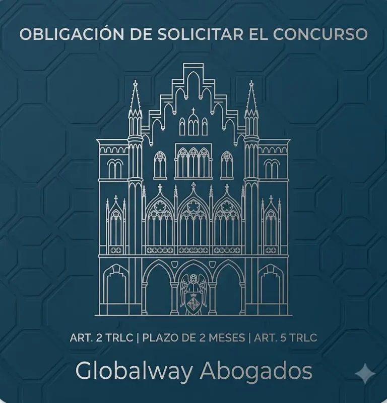 ¿Cuándo se debe presentar un concruso Icono plateado de la Plaça Catalunya, tarjeta de concurso de acreedores y segunda oportunidad de Globalway Abogados